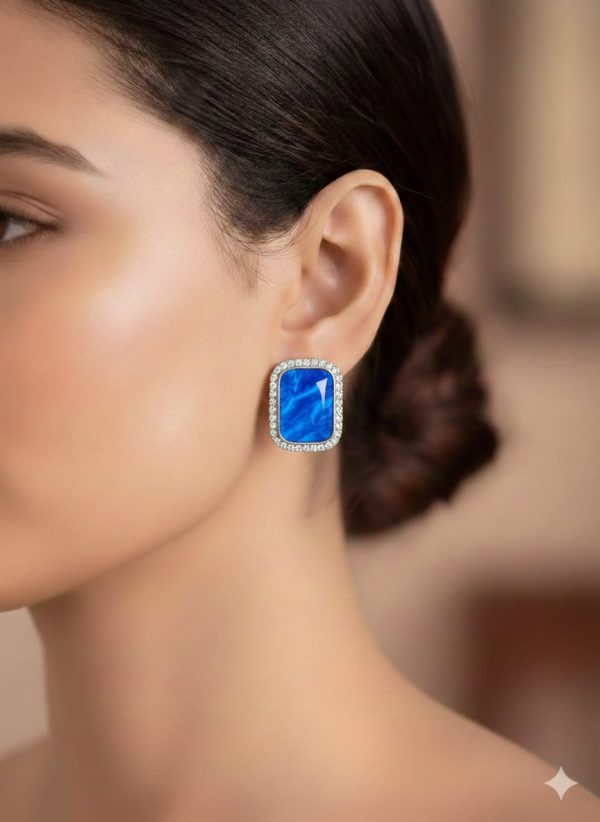 Earning-008--125 Multicolor Ear Studs – Daily &amp;amp; Party Wear